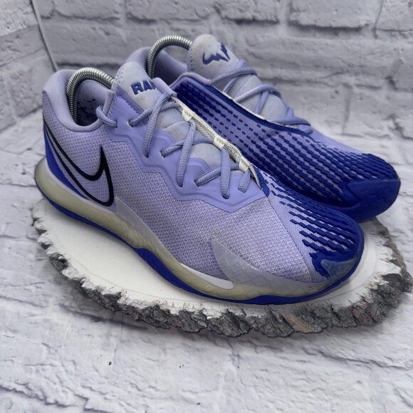Nike Mens Size 8.5 Air Zoom Rafa Vapor Cage 4 Purple Tennis Shoes CD0424-500 - Picture 2 of 12